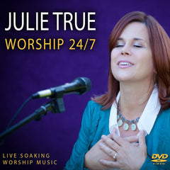Worship 24/7: Live Soaking Worship Music DVD - Front Cover
